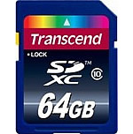 Transcend SDXC Card